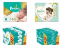 Pampers Premium Care (1,2,3,4,5), Pampers Sensitive & Fresh Clean Tovaglioli