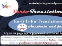 Traduzioni in 48 ore con Verto