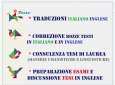 Traduzioni Inglese-Italiano Italiano-Inglese di qualità