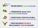 Traduzioni Inglese-Italiano Italiano-Inglese di qualità