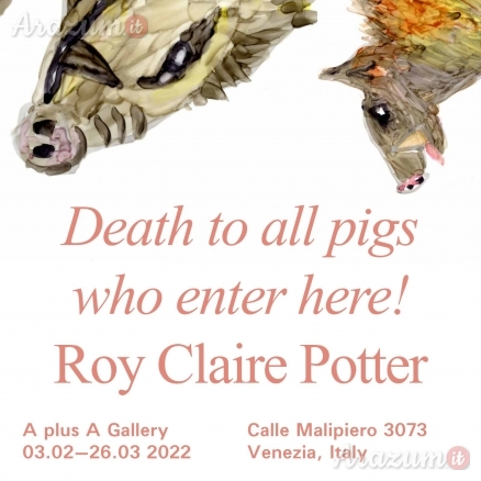 Roy Claire Potter DEATH TO ALL PIGS WHO ENTER HERE!