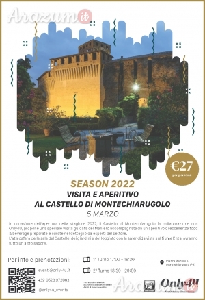 Season 2022 - Visita e Aperitivo al Castello di Montechiarugolo