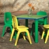 tavolo verdemela tutticolori + 2 sedie - nuovo 2