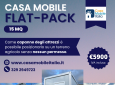 Casa mobile prefabbricata flat- pack 15 mq