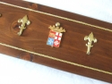 MARINA MILITARE PortaCalendari GUARDIA COSTIERA Porta CALENDARIO ARALDICO METALLO LEGNO MASSELLO ITALIA