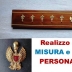 Portacalendari POLIZIA DI STATO Porta Calendario AQUILA Metallo QUESTURA Legno Massello P.S. 2