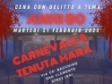 Cena con Delitto Anni '80 - Carnevale a Tenuta Mara