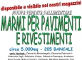 Vendita fallimentare stock marmo per pavimenti e rivestimenti 5000mq