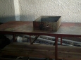 ROBUSTO BANCO DA LAVORO IN FERRO