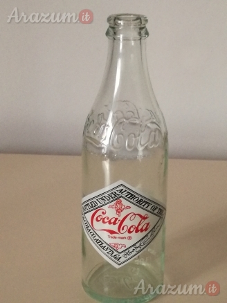 Bottiglietta Coca Cola celebrativa dei 50 anni in Italia