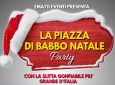 LA PIAZZA DI BABBO NATALE – ALLESTIMENTI STRUTTURE ANIMAZIONE DI NATALE – LA GRANDE SLITTA SCIVOLO DI BABBO NATALE – SCULTURE DI PALLONCINI – DISTRIBUZIONE ZUCCHERO FILATO