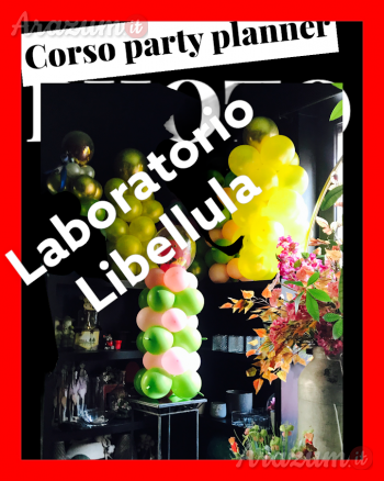 corso party plannar laboratorio libellula