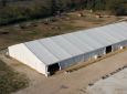 Tendostruttura Nuova 25x50m. H min. 4m., H max 8m.