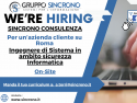 Ingegnere di Sistema in ambito sicurezza Informatica