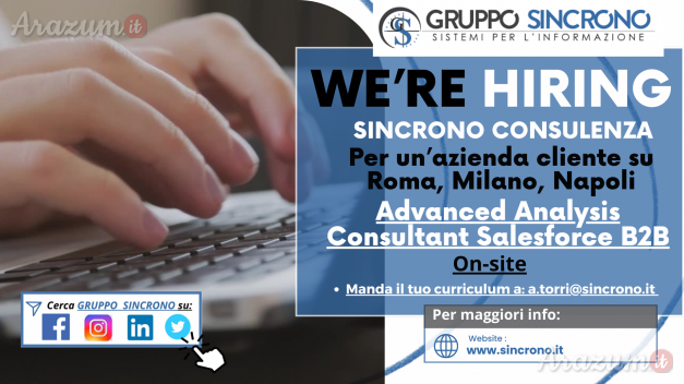 Advanced Analysis Consultant Salesforce B2B