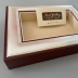 Portagioie in legno e argento