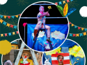 SUPER SHOW CIRCUS–SIMPATICA - ANIMAZIONE PER TUTTA LA FAMIGLIA EMA 70EVENTI – EVENTI DI PIAZZA – EVENTI PRIVATI – EVENTI AZIENDALI