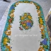 Bellissimi tavoli in pietra lavica dell'Etna decorati interamente a mano da maestri artigiani. Resistenti, non si macchiano, non si graffiano né si scoloriscono col tempo. Un tavolo del genere vi durerà per tutta la vita senza mai perdere la bellezza del  5