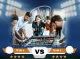 NOLEGGIO CALCIO BALILLA UMANO GONFIABILE - NOLEGGIO STRUTTURE - PER EVENTI SPORTIVI – ASSOCIAZIONI – AMMINISTRAZIONI COMUNALI - PER EVENTI AZIENDALI - EVENTI PRIVATI - EVENTI PUBBLICI - FAMILY DAY