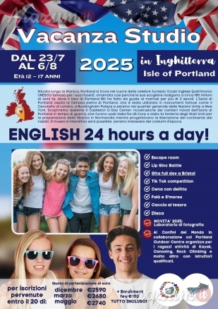 English Summer Camp - IN ITALIA e IN INGHILTERRA