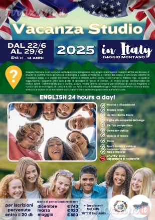 English Summer Camp - Gaggio Montano