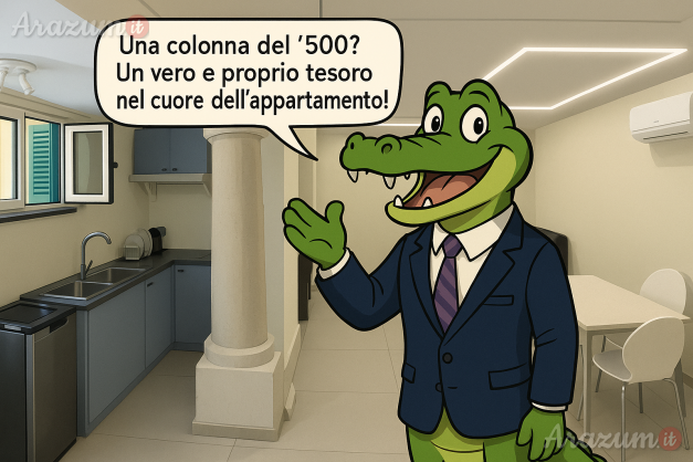 Adiac. Piazza dei Martiri Grazioso bilivelli ristrutturato