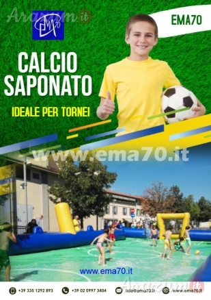 NOLEGGIO CALCIO SAPONATO GONFIABILE - NOLEGGIO STRUTTURE - PER EVENTI SPORTIVI – ASSOCIAZIONI - PER EVENTI AZIENDALI - EVENTI PRIVATI - EVENTI PUBBLICI - FAMILY DAY