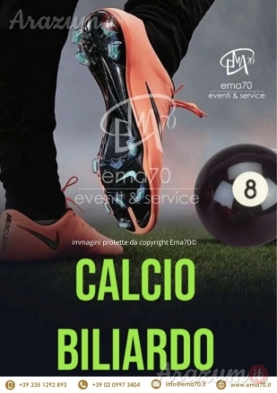 NOLEGGIO CALCIO BILIARDO  - NOLEGGIO STRUTTURE - PER EVENTI SPORTIVI – ASSOCIAZIONI - PER EVENTI AZIENDALI - EVENTI PRIVATI - EVENTI PUBBLICI - FAMILY DAY