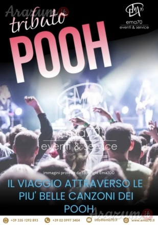 TRIBUTO AI POOH - CONCERTO MUSICA LIVE- PER EVENTI AZIENDALI - EVENTI PRIVATI - EVENTI PUBBLICI