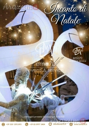 INCANTO DI NATALE - SFILATA E ANIMAZIONE SUI TRAMPOLI – ANIMARE E INCENTIVARE LO SHOPING NATALIZIO IN UN UNICO SPETTACOLO – EVENTI AZIENDALI - EVENTI PRIVATI -EVENTI PUBBLICI