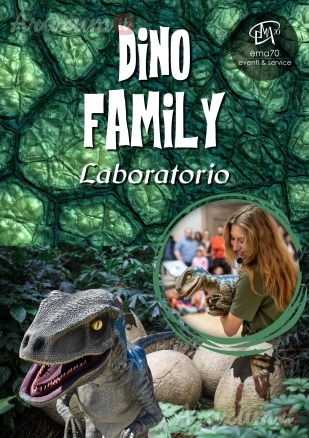 DINO FAMILY  LABORATORIO – EVENTO UNICO IN ITALIA – EFFETTI SPECIALI – DINOSAURI - EVENTI DI PIAZZA – EVENTI AZIENDALI – EVENTI PRIVATI – EVENTI PUBBLICI