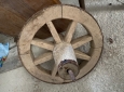 Antica ruota in legno
