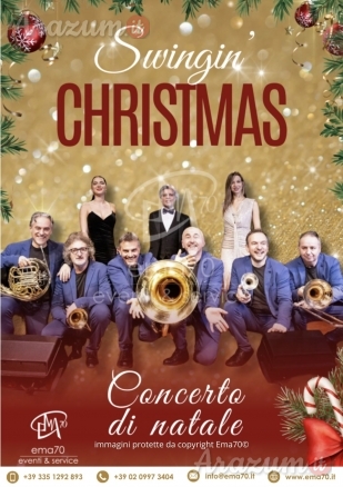SWING' CHRISTMAS CONCERTI DI NATALE -MUSICHE DI NATALE - SACRI CLASSICI - CORI GOSPEL - PER PIAZZE - LUOGHI SACRI - TEATRI - SALE DA CONCERTO - PER EVENTI PRIVATI - EVENTI PUBBLICI - EVENTI AZIENDALI