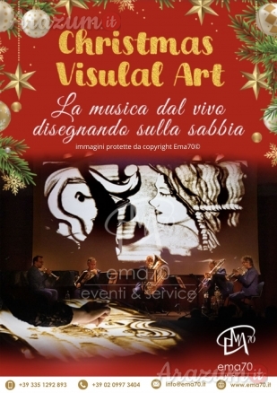CHRISTMAS VISUAL ART CONCERTI DI NATALE -MUSICHE DI NATALE - SACRI CLASSICI - CORI GOSPEL - PER PIAZZE - LUOGHI SACRI - TEATRI - SALE DA CONCERTO - PER EVENTI PRIVATI - EVENTI PUBBLICI - EVENTI AZIENDALI