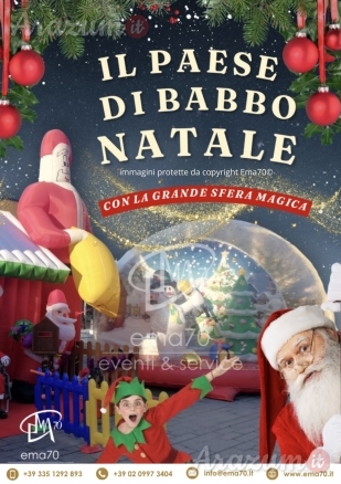 IL PAESE DI BABBO NATALE - SFILATA E ANIMAZIONE SUI TRAMPOLI – ANIMARE E INCENTIVARE LO SHOPING NATALIZIO IN UN UNICO SPETTACOLO – EVENTI AZIENDALI - EVENTI PRIVATI -EVENTI PUBBLICI