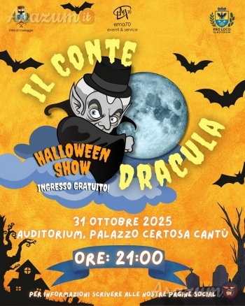 IL CONTE DRACULA - HALLOWEEN SHOW