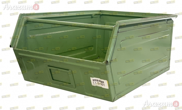 CASSETTE METALLICHE A BOCCA DI LUPO USATE