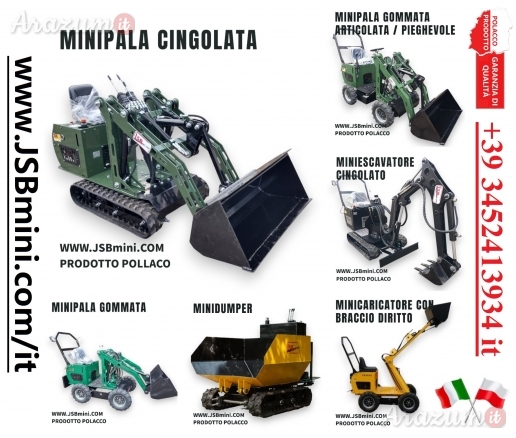 Autocarro con cassone ribaltabile per escavatore/caricatore – NUOVO 2026 Direttamente dal produttore JSB