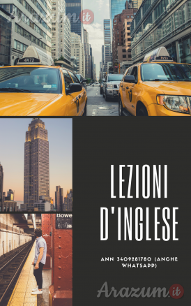 Lezioni d'inglese con un insegnante madrelingua