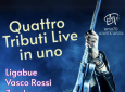 QUATTRO TRIBUTI IN UNO EMA 70 EVENTI PRESENTA LIGABUE, VASCO ROSSI, ZUCCHERO E LITFIBA PER OGNI TIPO DI EVENTO AZIENDALE PRIVATO PUBBLICO  DI PIAZZA