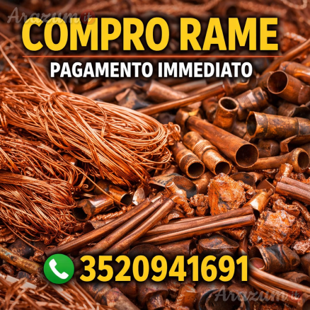 Compro rame e fili elettrici pagamento immediato