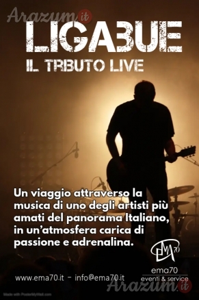 TRIBUTO LIGABUE – UNA NOTTE DI ROCK E DI EMOZIONI- PER EVENTI AZIENDALI - EVENTI PRIVATI - EVENTI PUBBLICI  CONCERTI – MUSICA LIVE – SERATE MUSICALI