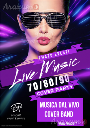 GRANDE MUSICA DEGLI ANNI ’70 ’80 ’90 EMA 70 EVENTI PRESENTA GRANDE MUSICA CONCERTI TRIBUTI PER EVENTI AZIENDALI EVENTI PRIVATI EVENTI PUBBLICI DI PIAZZA