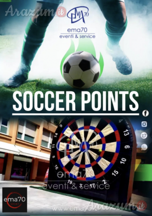 NOLEGGIO SOCCER POINTS - CALCIO FRECCETTE  - NOLEGGIO STRUTTURE PER EVENTI SPORTIVI – ASSOCIAZIONI – PER EVENTI AZIENDALI - EVENTI PRIVATI - EVENTI PUBBLICI - FAMILY DAY