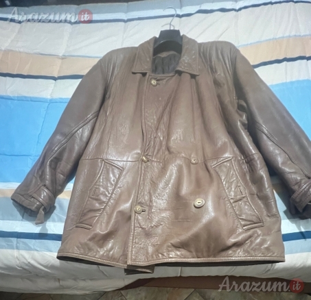 GIACCONE IN PELLE IMBOTTITO DA UOMO DI NAZARENO GABRIELLI.