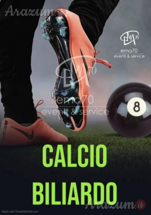 NOLEGGIO CALCIO BILIARDO  - NOLEGGIO STRUTTURE - PER EVENTI SPORTIVI – ASSOCIAZIONI - PER EVENTI AZIENDALI - EVENTI PRIVATI - EVENTI PUBBLICI - FAMILY DAY