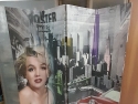 Paravento Separè divisorio Marilyn Monroe in 4 pannelli richiudibile