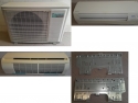 Condizionatore aria Daikin 2 split da 9.000 BTU più motore unità esterna
