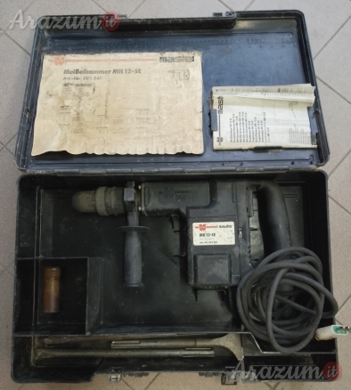 Martello scalpellatore demolitore Wurth MH 12-SE attacco SDS max