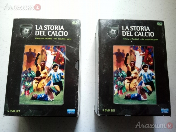 DVD la Storia del Calcio NUOVI